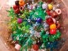 100g Mehrfarbig  Acryl Spacer Perlen Beads