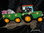 "Traktor mit Bauernhoftieren" Wandlampe mit LED