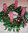 Advent wreath red fir freshly hanging 48 KW