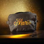 Personalized toiletry bag