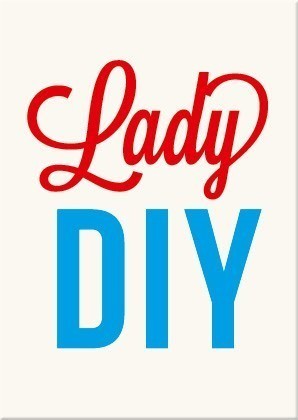 Postkarte "Lady DIY"