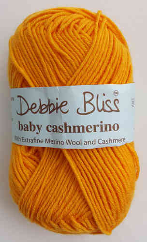 Baby Cashmerino Fb. 82 gelb, Debbie Bliss