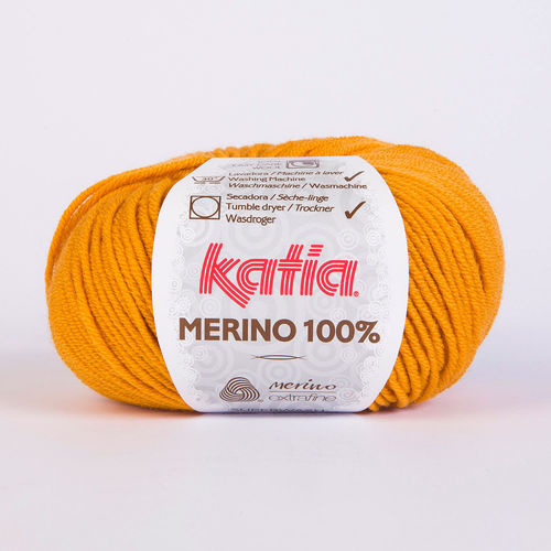 Merino 100% Fb. 13 gelb von Katia