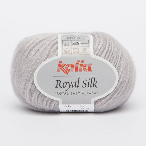 Royal Silk Fb. 512 hellgrau, Katia