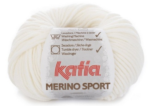 Merino Sport 1 weiß, Katia