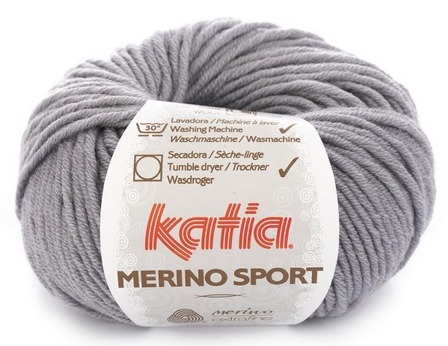 Merino Sport 401 mittel-grau, Katia