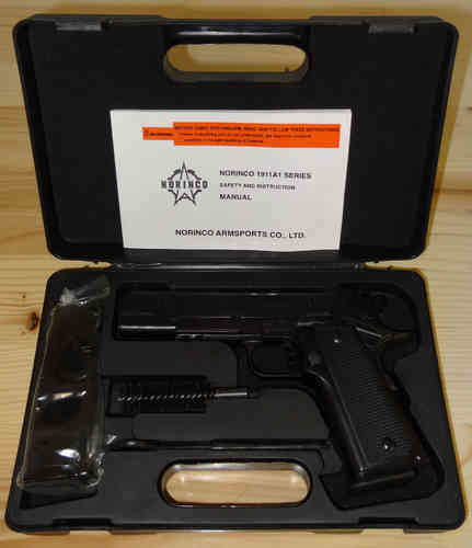 Pistole NORINCO Mod.1911 NP44 im Kaliber 45ACP Inkl. Zubehör mit Hartverchromten Lauf
