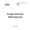 Foreign Contractor Withholding Tax