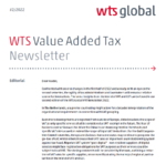 Global VAT Newsletter #2/2022