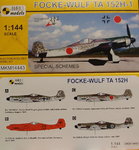 Focke-Wulf Ta-152 H1,Spezial Bemalung, 1/144, Mark I models