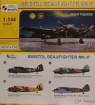 Bristol Beaufighter Mk.IF, Night Fighter, Mark 1, 1:144,