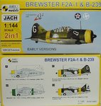 Brewster F2A-1 & B-239 , 1/144, Mark I. Doppelbausatz
