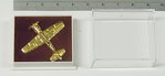 Jakowlew Jak-52,Goldfarbig, Anstecker / Pin