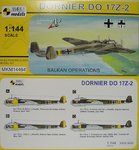 Dornier Do-17 Z-2 , Balkan Operationen,1/144, Mark I.Models