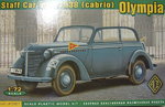 Stabswagen Modell 1938 "Olympia" (Cabrio), 1/72, ACE