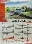 Zlin Z-242L Military "Guru", 1/72, AZmodel