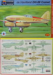 De Havilland DH-88 Comet "Prototype & Racers", KP, 1/72