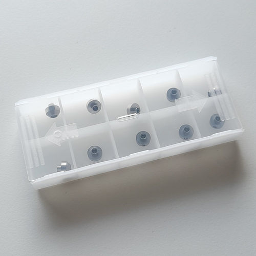 Box of 10 Sapphire Orifices 0.010" (0,25 mm); Low Mass
