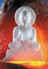 Alabaster Buddha Amoghasiddhi (FI-161)