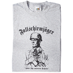 T-Shirts m. Motiv Fallschirmjäger