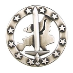 BW Barettabzeichen, "Eurocorps", Metall