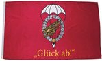 Fahne, Fallschirmjäger, Polyester, Gr. 90 x 150 cm