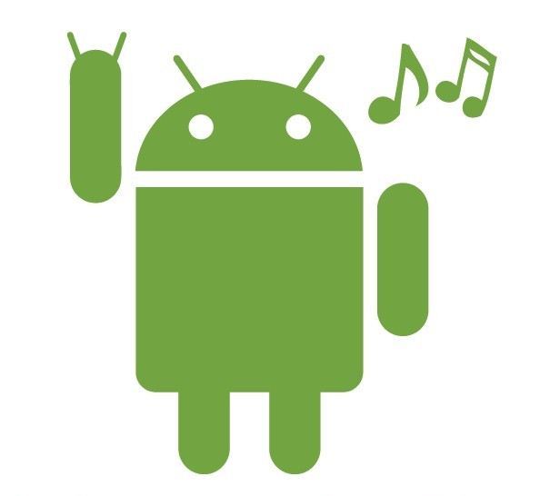 AndroidStickers.com Android Rocks Music
