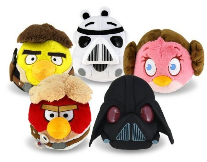 Angry Birds Star Wars 20cm Plüsch Kuscheltier Han Solo 0+ 