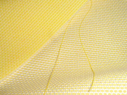 Baumwollpikee gelb/weiß oder pink 150 cm breit