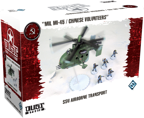 Dust Tactics: SSU Airborne Transport - "MIL MI-45/Chinese Volunteers"