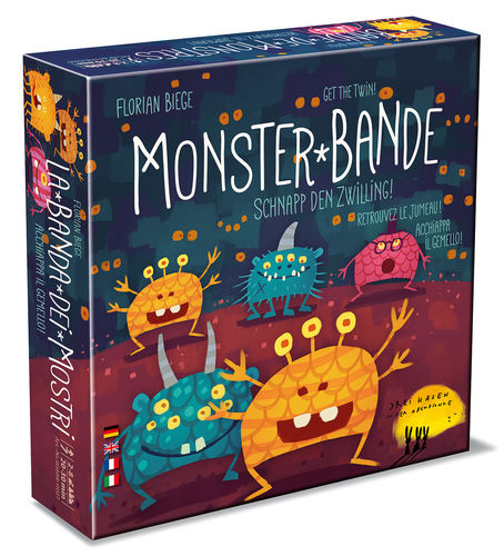Monster-Bande DE/EN/FR/IT *Empfehlungsliste Kinderspiel des Jahres 2019*