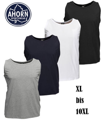 AHORN Tank-Shirt Achselshirt Muskelshirt XL bis 10XL