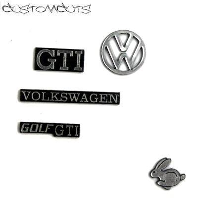  Emblemas VW MK1 Rabbit GTI
