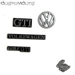 VW Golf 1 GTI Embleme