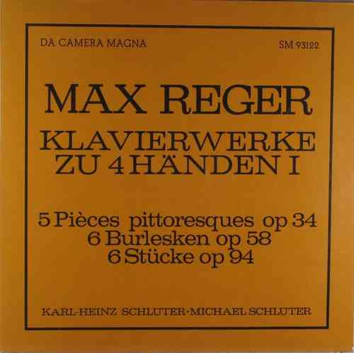 Max Reger - Klavierwerke zu 4 Händen I