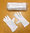 Pflanzen-Putz-Handschuhe, Baumwollhandschuhe weiß 12Paar