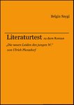 Literaturtest "Die neuen Leiden des jungen W." von Ulrich Plenzdorf