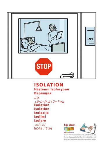 Informationsblatt Isolation (Mundschutz)