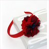 Il Gufo Red Flower Hairband