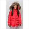 Il Gufo Fraise Down Padded Jacket With Fur Trim
