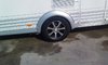 185R14C 102  KNAUS caravane roue aluminium alliage léger 6Jx14 noir argent