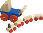 Puppenwagen & Eisenbahn