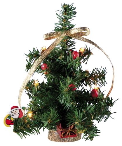 Grosser Weihnachtsbaum 6 Birnchen 3,5 V