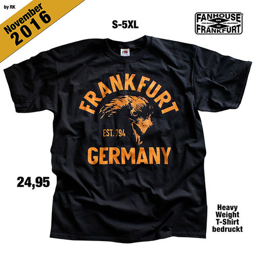 T-Shirt "Frankfurt Germany American Highschool"
