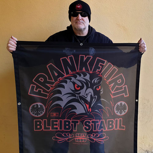 Banner "Frankfurt bleibt stabil"