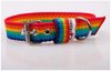 El Perro Juicy Halsband 2,5cm Rainbow