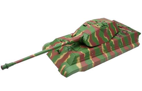 Königstiger King Tiger upper hull with tower summer camouflage, incl. electronics, Heng Long