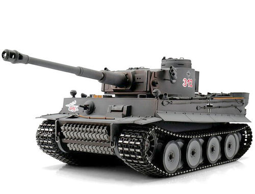 RC Tank Tiger 1 1:16 Metaltracks Metalgear Smoke Sound Shot Hobby-Edition 2.4 GHz Torro