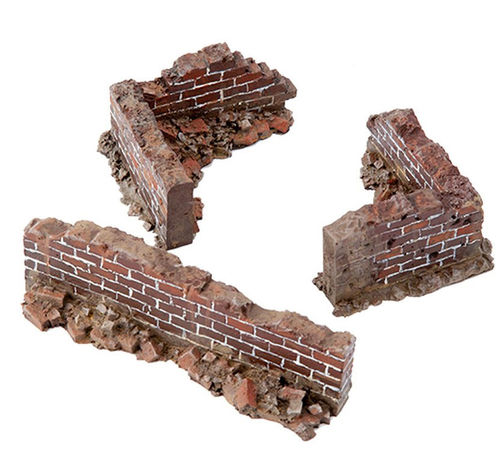 SOL Brick Wall Set [3 pcs.], Kit, Scale 1:16