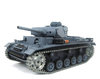 RC Tank Panzer 3 "Kampfwagen III" Pro 1:16 Heng Long Smoke Sound BB + IR Metaltracks 2.4 Ghz V7.0